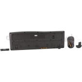 Foto van Logitech Toetsenbord MK295 Silent Keyboard + Muis Zwart, US Layout 