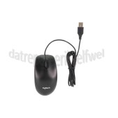 Foto van Logitech Muis M100 Zwart 1000 DPI, link- en rechtshandig, bedraad 