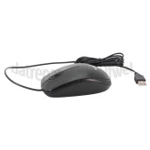 Foto van Logitech Muis M100 Zwart 1000 DPI, link- en rechtshandig, bedraad 