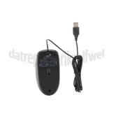 Foto van Logitech Muis M100 Zwart 1000 DPI, link- en rechtshandig, bedraad 