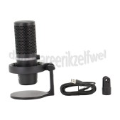 Foto van HyperX Microfoon DuoCast Zwart PC, Mac, PS4, PS5 