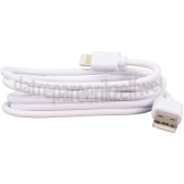 Foto van USB Kabel Apple 8-pin Lightning connector, 100cm, Wit Apple 8-pin Lightning connector 