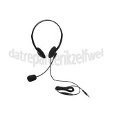 Foto van ACT Hoofdtelefoon Chat headset met verstelbare microfoon Stereo 3.5mm jackplug 