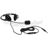 Foto van ACT Hoofdtelefoon Chat headset met verstelbare microfoon Stereo 3.5mm jackplug 