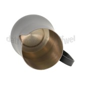 Foto van DeLonghi Reservoir Melkopschuimkan Zwart Capuccino, caffe latte, latte macchiato, 500ml 
