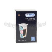 Foto van DeLonghi Thermosbeker Keramische beker met dubbele wand Flowers, 300 ml 