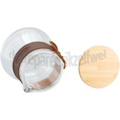 Foto van DeLonghi Koffiekan Dubbelwandige glazen karaf Boon-tot-beker Espressomachines 