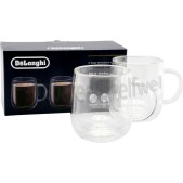Foto van DeLonghi Kopjes Dubbelwandige glazen mokken 500ml 