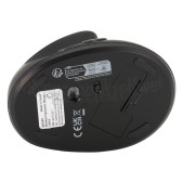 Foto van ACT Muis Ergonomische muis, draadloos, Zwart 1600 DPI 