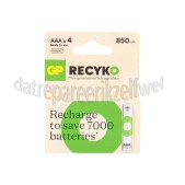 Foto van GP Batterij ReCyko+ Oplaadbaar AAA 850mAh NiMH 