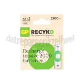 Foto van GP Batterij ReCyko+ Oplaadbaar AA 2100mAh NiMH 
