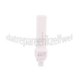 Foto van Osram Ledlamp Dulux LED D13 EM&AC 6W G24D-1 660lm 4000K 