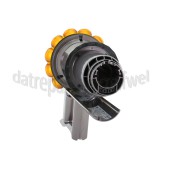 Foto van Dyson Motor Main Body & Cyclone, Sprayed Yellow/Iron Nickel SV22 V15 Detect Absolute 