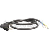 Foto van Snoer H05VV-F 3G Zwart snoer 1 meter Quooker, EU, 1,5mm 