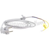 Foto van Samsung Aansluitkabel Snoer Grijs, Lengte 1,5 m. WW70K5400WW, DV90K6000CW 