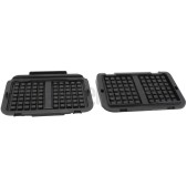Foto van Tefal Plaat Wafelplaten, 2 stuks OptiGrill 2in1, 4in1 