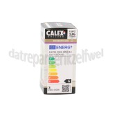 Foto van Calex Ledlamp LED Flex Filament Kogellamp P45 E27 2,5W 136lm 2100K Dimbaar 