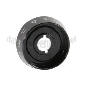 Foto van Indesit Rondsel Schijf van ovenknop, zwart I6TMH2AFXI, I6TMH5AGXNL 