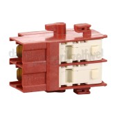 Foto van Smeg Schakelaar Dubbel SF750BS, SX91M9 
