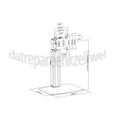 Foto van Ewent Standaard Monitor, Ergonomisch 1 Monitor tot 32"" en 7kg, met gasveer 