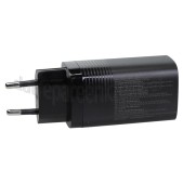 Foto van Gembird USB power adapter USB-C Combo Snellader, 65W USB-C, USB-A, 3 Poorten, PowerDelivery 