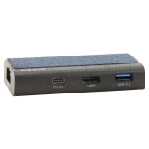 Foto van Marmitek Hub Connect USB-C > Hub 4 USB-C naar HDMI 2.0, USB 3.2, 1000 Mbps internet 