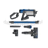 Foto van Numatic Steelstofzuiger Henry Quick Pet Draadloze Steelstofzuiger Blauw Met zak 