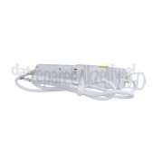 Foto van Q-Link Tafelcontactdoos 3x1,5mm2 3800W 3V RA en 2 USB wit 1,5M + schakelaar Huishoudelijke apparaten 