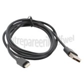 Foto van USB Kabel Apple Lightning, Zwart, 100cm Apple 8-pin Lightning connector 