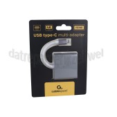 Foto van USB Kabel Verloopkabel USB C male - HDMI/USBC/USB3.0 female, 15cm Universeel USB Type C 