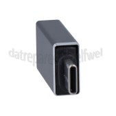 Foto van Adapter Adapter USB C male naar USB A 3.0 female, zwart Universeel USB Type C 