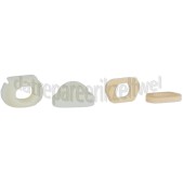 Foto van Dewalt Rubber Schokbreker, 2 stuks DCN660, DCN682 