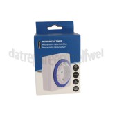 Foto van Q-Link Schakelklok 16A 230V 3500W Analoge schakelklok 