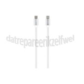 Foto van USB Kabel wit, magnetisch, 100 cm USB Type C + Type C 