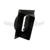 Foto van Rooster 100/125/110x54mm, zwart Gevel 