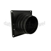 Foto van Rooster 100-130mm, zwart Gevel 