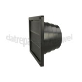 Foto van Rooster 100-130mm, zwart Gevel 