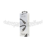 Foto van Musthavz USB Kabel zwart, 1 meter USB-C naar Lightning 