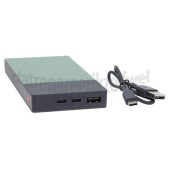 Foto van GP Powerbank M2+ 10C, groen 10.000 mAh 1x USB-A 2x USBC ports 