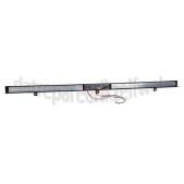 Foto van Novy Bedieningspaneel Met verlichting Crystal 90cm, zwart, 26082 