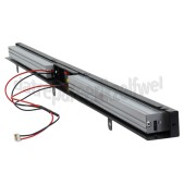 Foto van Novy Bedieningspaneel Met verlichting Crystal 90cm, zwart, 26082 