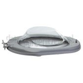 Foto van Hoover Deur Compleet met glas HW28AMBS1S, HW29AMBS1S 