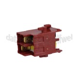 Foto van Smeg Schakelaar Microswitch dubbel C7GPX9, BG91PX9-1 