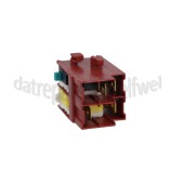 Foto van Smeg Schakelaar Microswitch dubbel C7GPX9, BG91PX9-1 