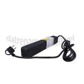 Foto van Q-Link Tafelcontactdoos 3x 1.5mm2 1.5 Meter Zwart 6 Voudig met Schakelaar 