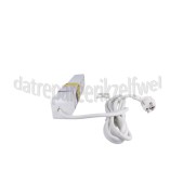 Foto van Q-Link Tafelcontactdoos 3x 1.5mm2 1.5 Meter Wit 6 Voudig zonder Randaarde, Schakelaar 