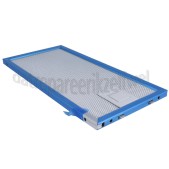 Foto van Faber Filter Vetfilter, Metaal, 124x254 Cocktail BK A80 EV8/2, WH A80 EV8/2 