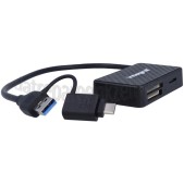 Foto van Integral Cardreader Kaartlezer USB3.2 GEN1 Micro SD, SD, Memory Stick, Compact Flash 