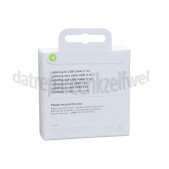 Foto van Apple Lightning cable USB kabel naar Lightning, wit, 1 meter Apple 8-pin Lightning connector 