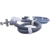 Foto van Slang Verlengset Toevoer/Afvoer Vaatwasser, Wasmachine, 1,5 meter 